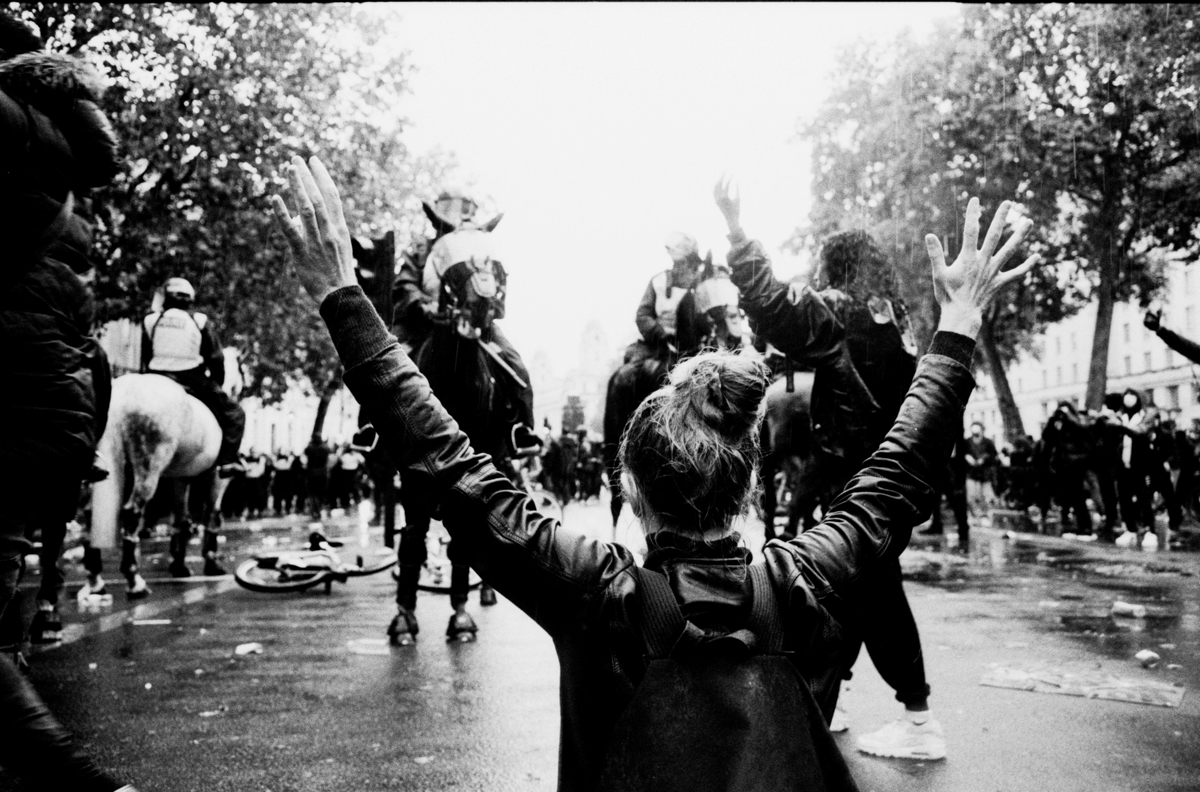 Working the Scene from Four Different Perspectives: Protest Photography